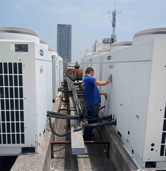 察隅中央空调制热和不制冷系统维修方法